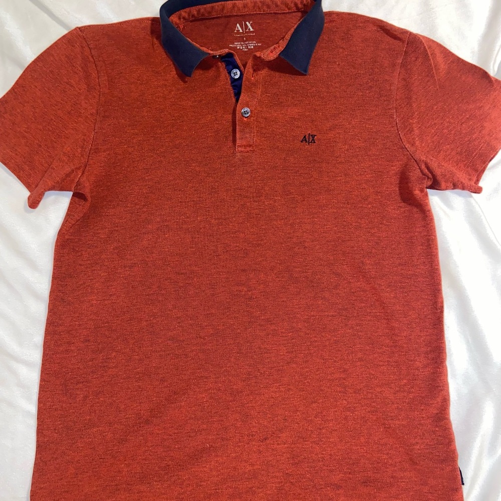 Armani Exchange Orange Shirt